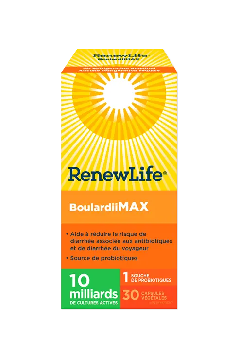 Renew Life Boulardiimax Probiotic – 10 Billion Cfu For Travel & Antibiotic Support, 30 Capsules 1