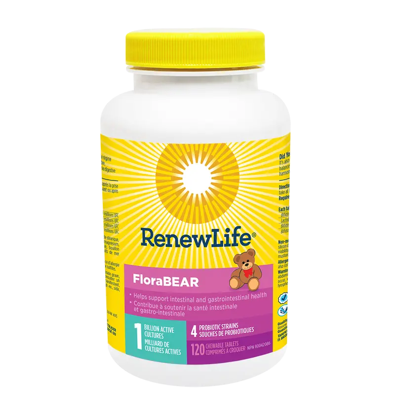 Renew Life Florabear Children’S Probiotic – 120 Gummies 1
