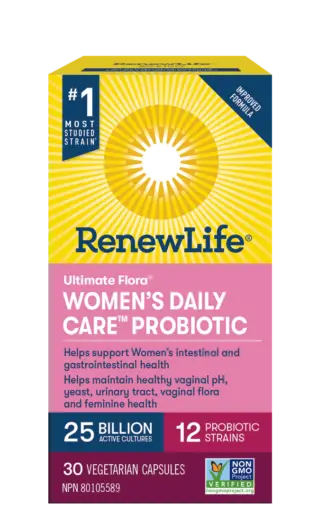 Renew Life Ultimate Flora Women’S Probiotic – 25 Billion Cfu, 30 Capsules 1