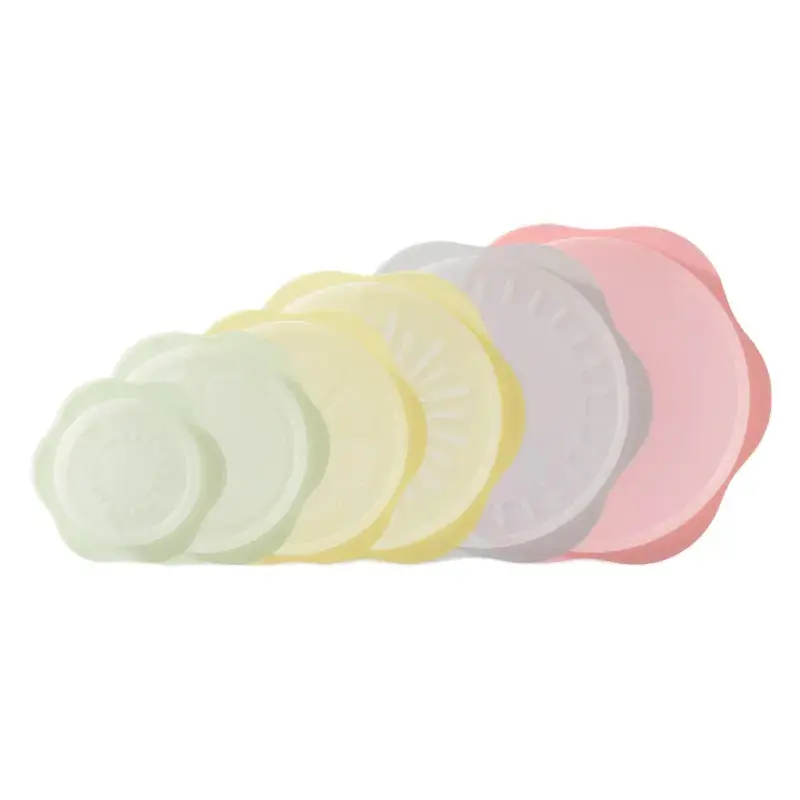 Reusable Silicone Flour Box Bowl Covers Set 1