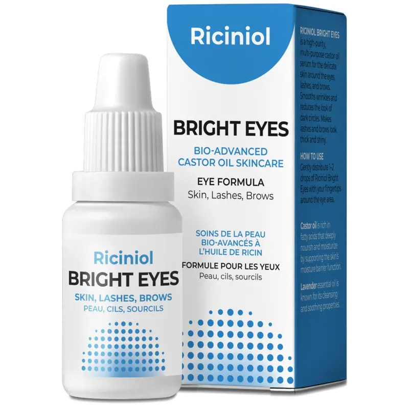 Riciniol Bright Eyes Bio-Advanced Castor Oil – Eye Area Care, 15Ml 1