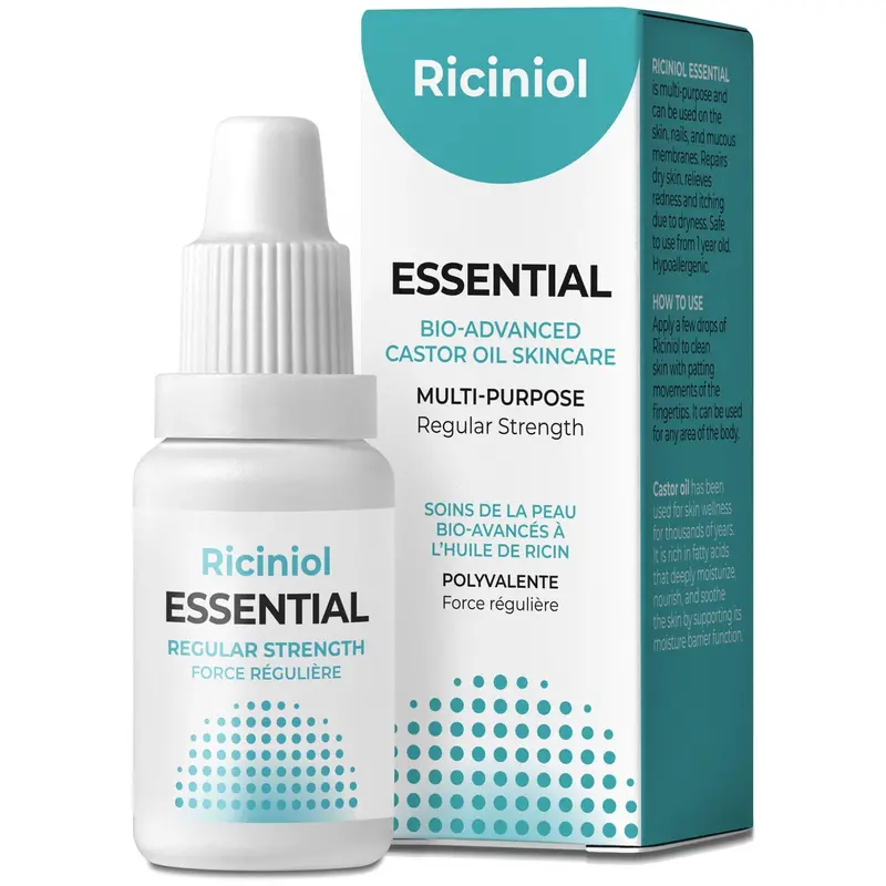 Riciniol Essential Bio-Advanced Castor Oil – 15Ml Gentle Daily Use 1