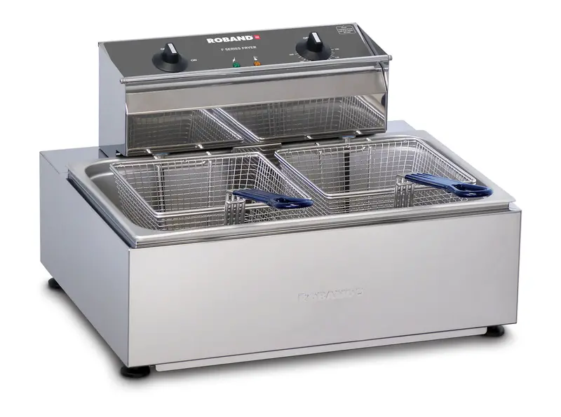 Roband 11L Single-Pan / Dual-Basket Deep Fryer 1