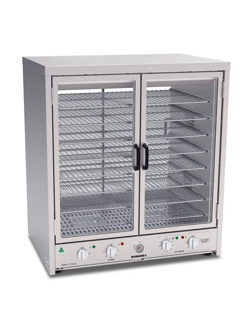 Roband H200R Heat-And-Hold Food Warmer – Rear-Loading Sliding-Glass Design 1