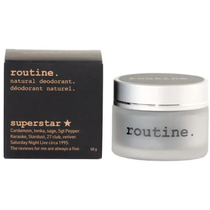 Routine Activated Charcoal Deodorant – Superstar Scent, 58 G 1