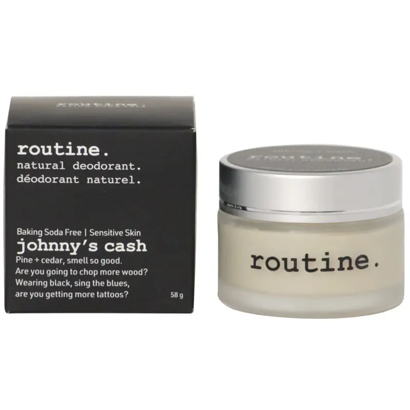 Routine Baking Soda-Free Deodorant – Johnny'S Cash Scent, 58 G 1