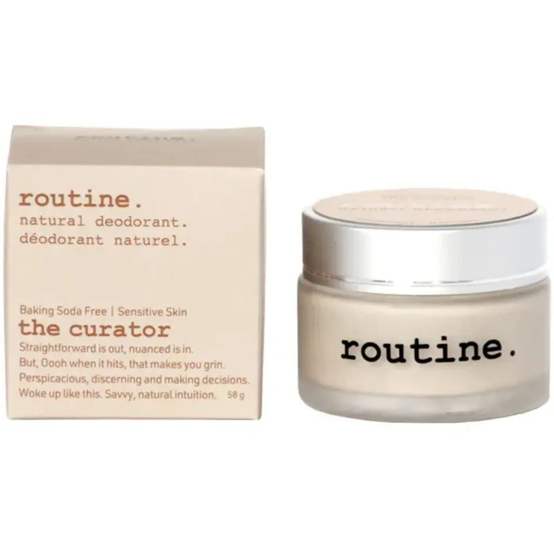 Routine Baking Soda-Free Deodorant – The Curator Scent, 58 G 1
