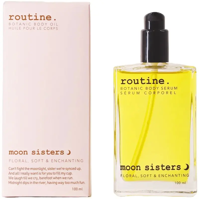 Routine Botanic Body Oil – Moon Sisters Blend, Calming 100Ml 1