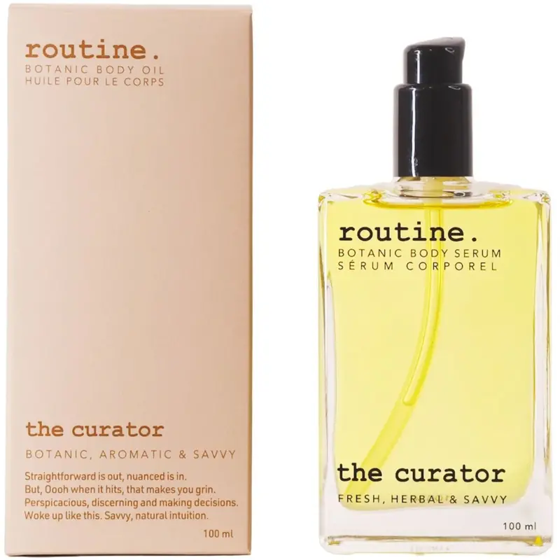 Routine Botanic Body Oil – The Curator Blend, Nourishing 100Ml 1