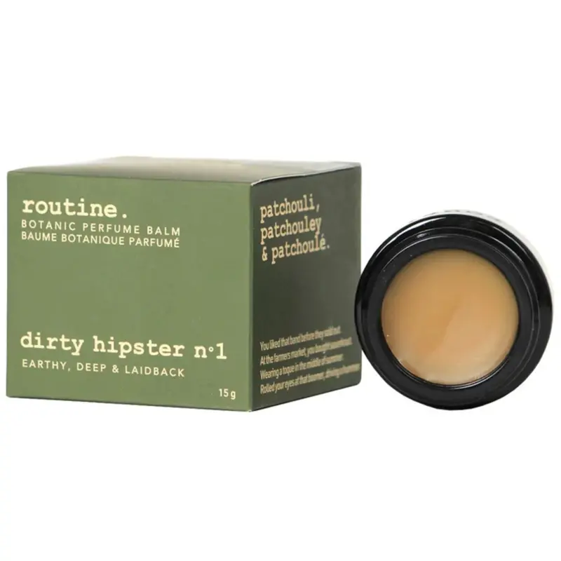 Routine Botanic Perfume Balm: Dirty Hipster No.1 – 15G Unisex Solid Fragrance 1