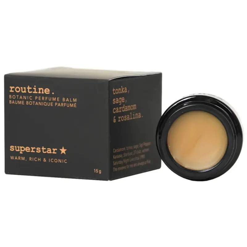Routine Botanic Perfume Balm: Superstar – 15G Natural Solid Scent 1