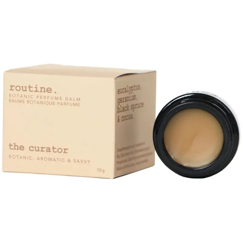 Routine Botanic Perfume Balm: The Curator – 15G Solid Fragrance 1