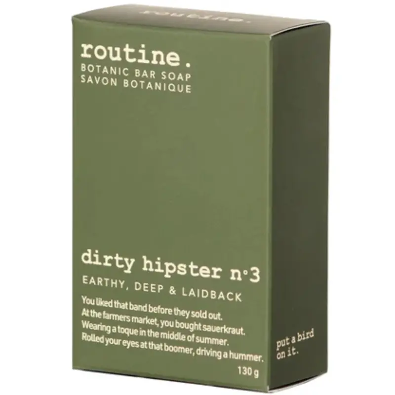 Routine Dirty Hipster Natural Bar Soap 1