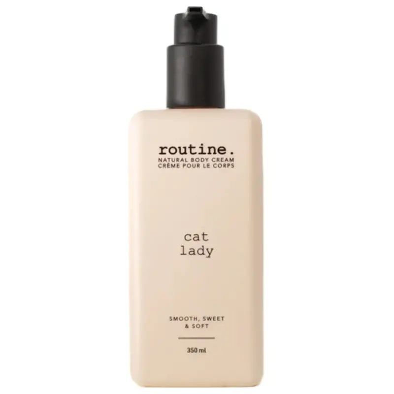 Routine Natural Body Cream: Cat Lady – 350Ml Botanical Hydration 1