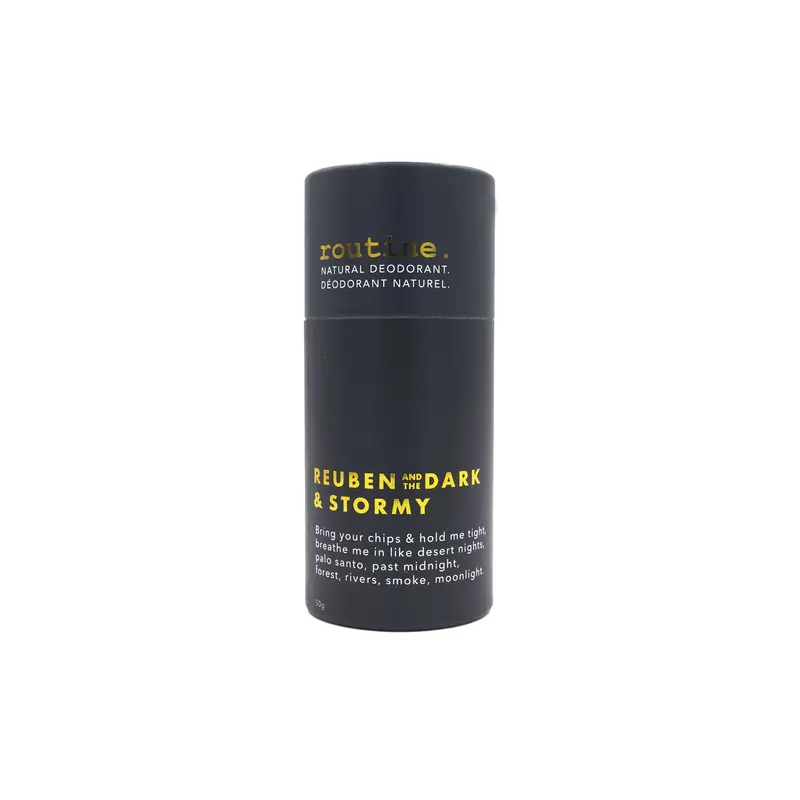 Routine Reuben & The Dark & Stormy Deodorant Stick – Unique Aromatic Blend, 50G 1