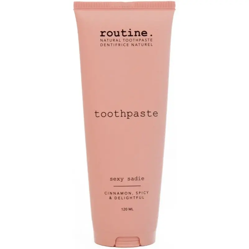 Routine Sexy Sadie Natural Toothpaste – Warm Cinnamon Flavor (120Ml Full Size) 1