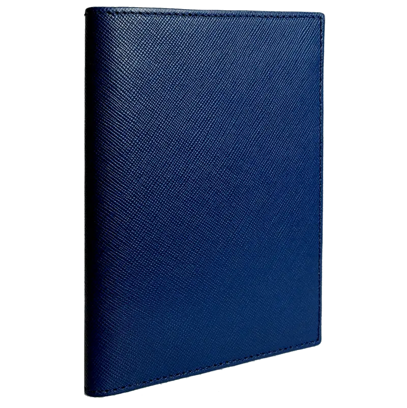 Saffiano Bi-Tone Passport Holder – Stylish Travel Sleeve For International Trips 1