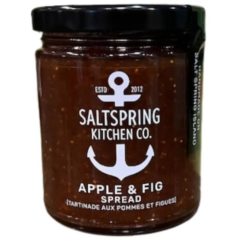Saltspring Kitchen Apple & Fig Fruit Spread – 125Ml Artisan Preserves 1