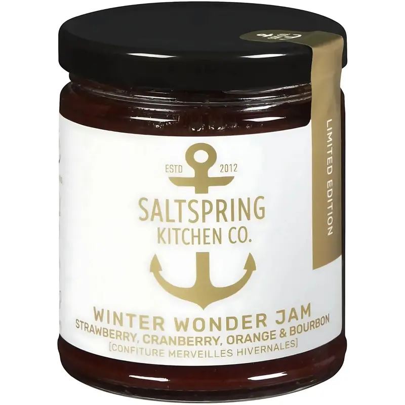 Saltspring Kitchen Co. Winter Wonder Fruit Jam – 125Ml Holiday Preserve 1