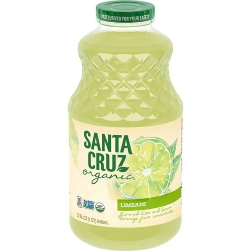 Santa Cruz Organic Limeade – 946 Ml Naturally Sweetened, Ready-To-Drink Beverage 1