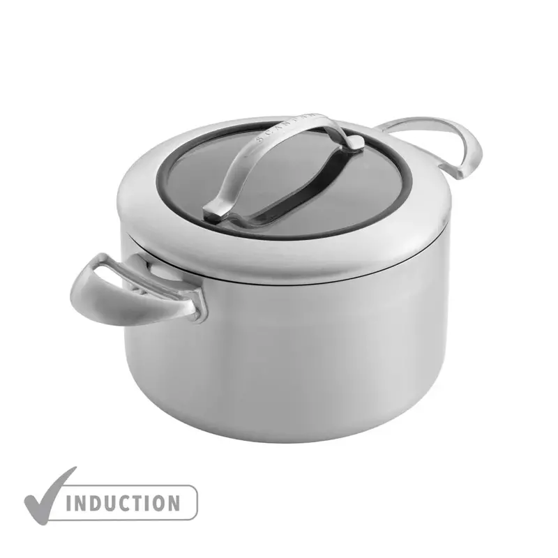Scanpan Ctx 24Cm Deep Casserole Pot With Tempered Lid 1