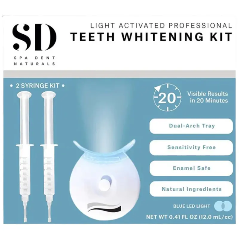 Sd Naturals Blue Led Teeth Whitening Kit – At-Home Professional System 1