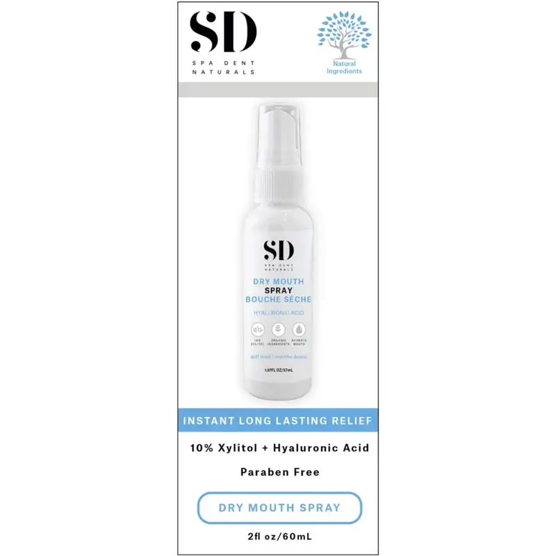 Sd Naturals Dry Mouth Relief Spray – Hyaluronic Acid & Xylitol Oral Moisturizer (60Ml) 1