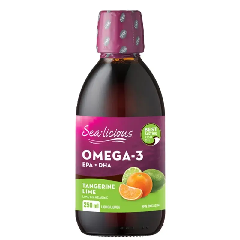 Sealicious Omega-3 Epa & Dha Tangerine Lime Liquid (250Ml) 1