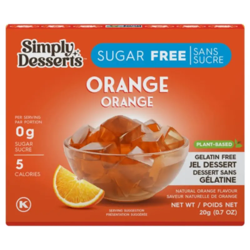 Simply Delish Orange Sugar-Free Jel Dessert (20G) 1