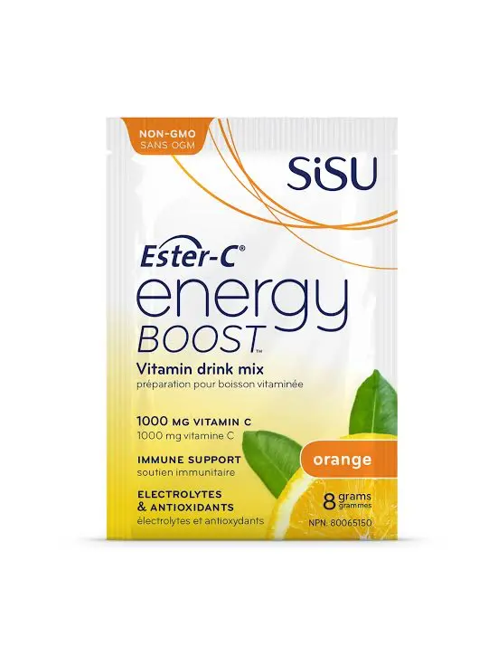 Sisu Energy Boost Orange Effervescent Sachet – Single Serve 1