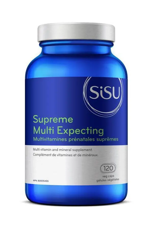 Sisu Supreme Multi Prenatal Multivitamin – 120 Capsules 1