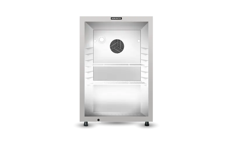 Skope Hb85 Compact Single-Door Glass Display Fridge 1