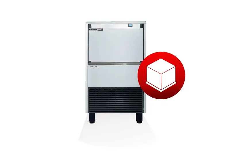 Skope Spika Ng50A Half-Dice Ice Maker – Self-Contained With Drain Pump 1