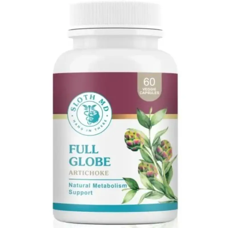 Sloth Md Full Globe Artichoke Extract – 60 Capsules 1