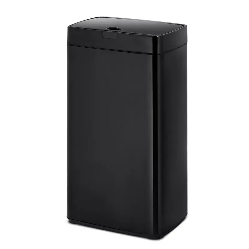 Smart Motion-Sensor Kitchen Trash Can – 45L Capacity, Matte Black Finish 1