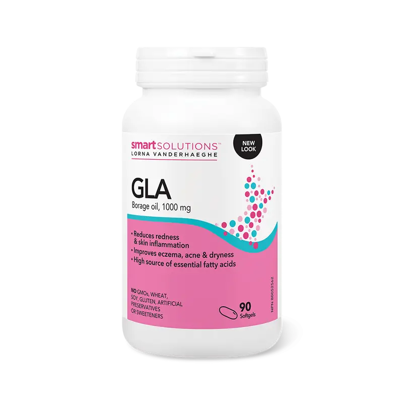 Smart Solutions Gla Borage Oil – 90 Softgels Gamma-Linolenic Acid 1