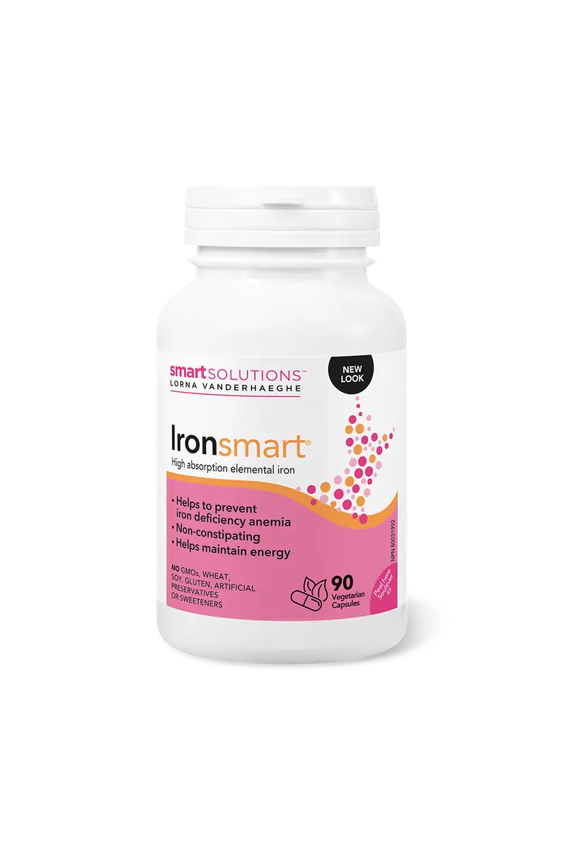 Smart Solutions Ironsmart – 90 Capsules Enhanced Iron Absorption Formula 1