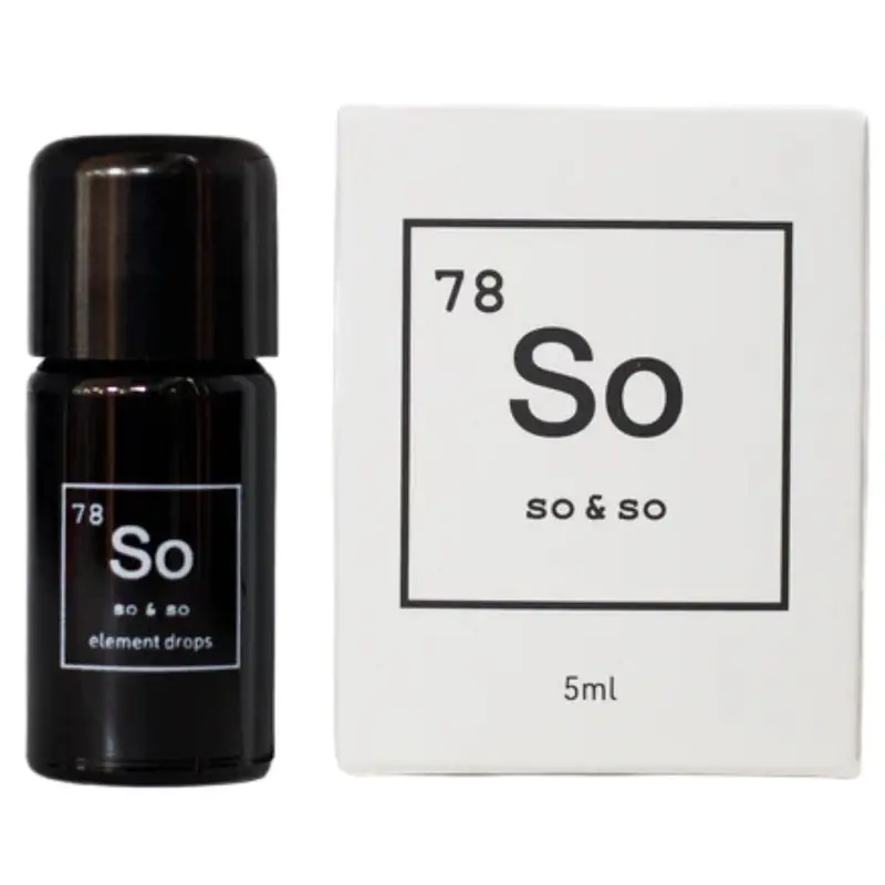 So & So Essential Oil Blend – Routine Element Drops (5Ml) 1