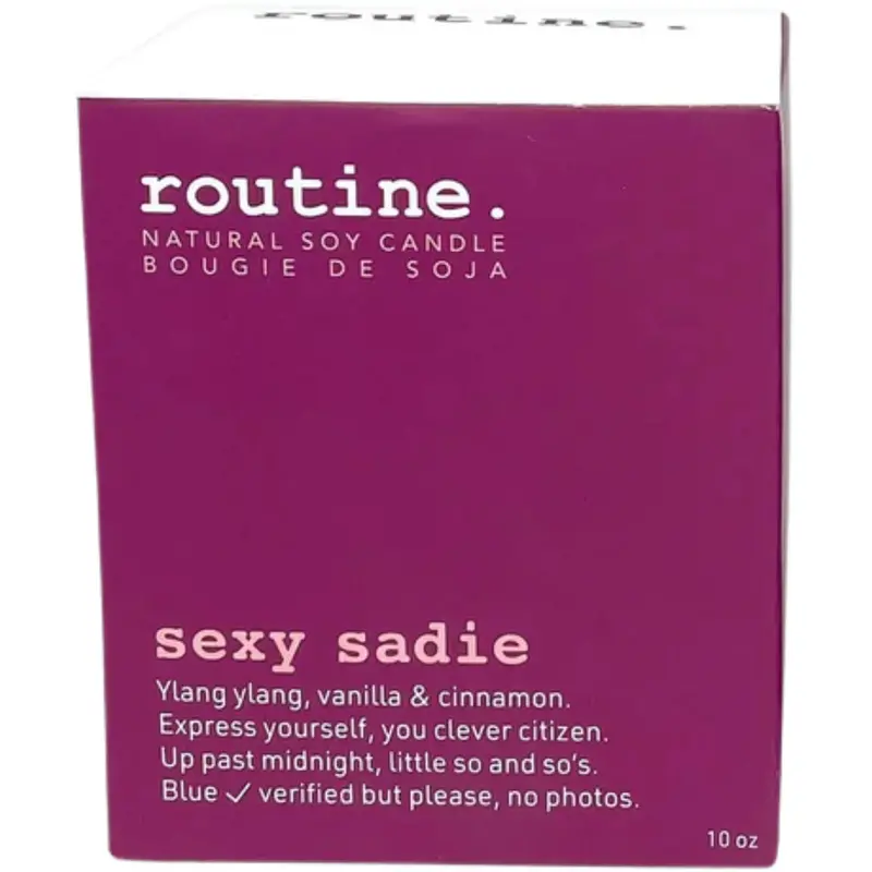 Soy Wax Candle – Sexy Sadie Scent, 10Oz 1