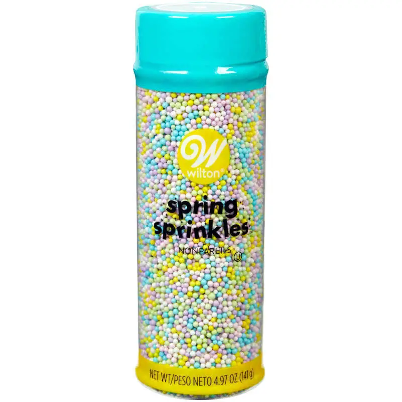 Spring-Themed Nonpareil Sprinkles For Baking & Decorating 1