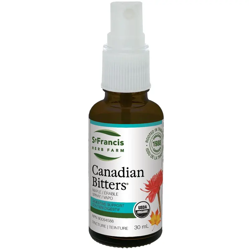St. Francis Canadian Bitters Maple Flavor Digestive Spray – 30 Ml 1