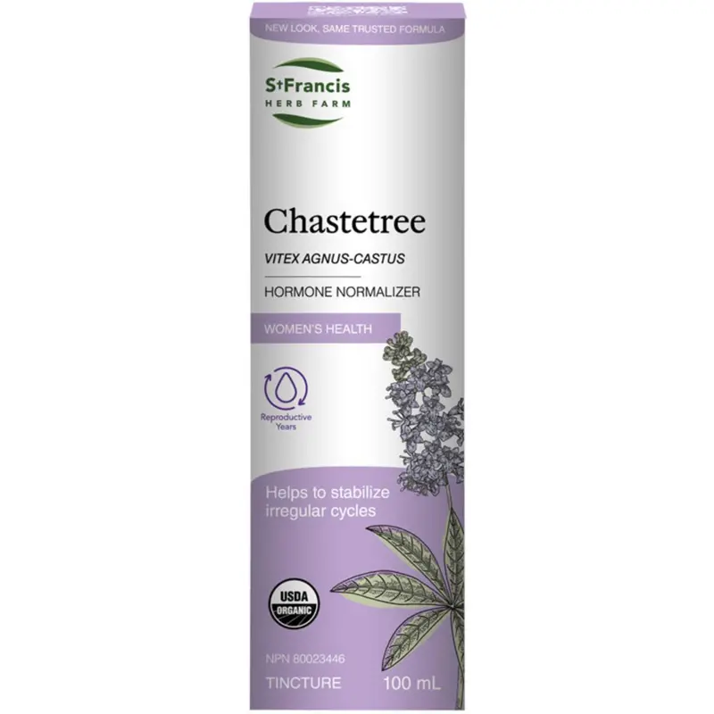 St. Francis Chastetree (Vitex) Extract – Hormonal Regulation & Reproductive Health, 100 Ml 1