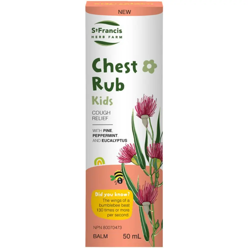 St. Francis Kids’ Chest Rub – Soothing Respiratory Balm, 50 Ml 1