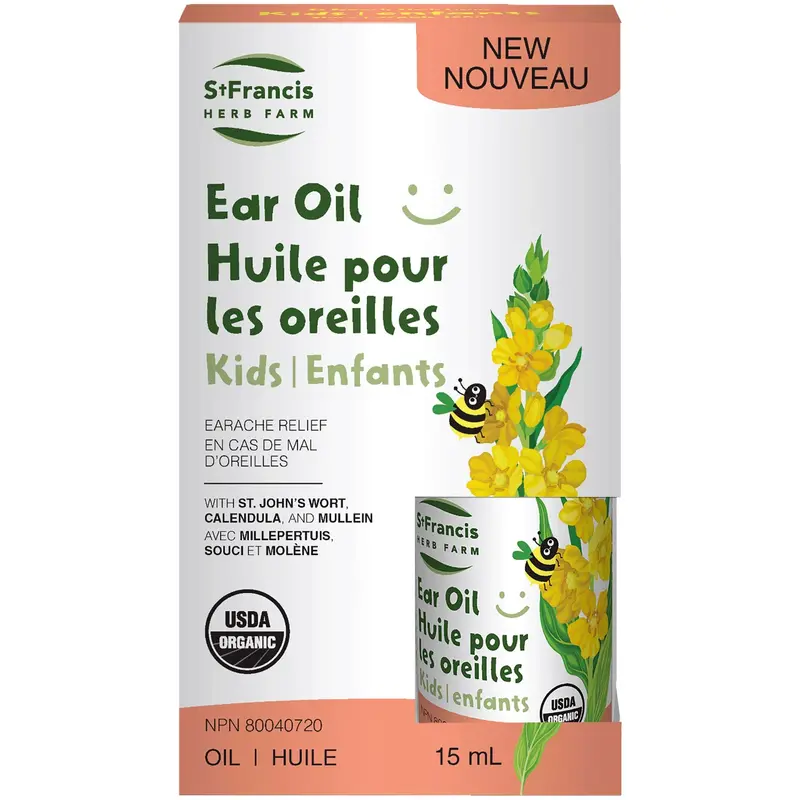 St. Francis Kids’ Ear Oil – Gentle Herbal Ear Comfort, 15 Ml 1