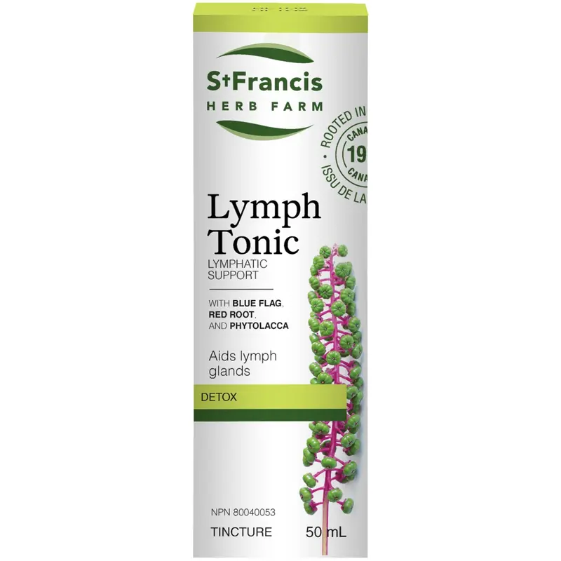 St. Francis Lymph Tonic – Herbal Formula To Promote Lymphatic Drainage & Detox, 50 Ml 1