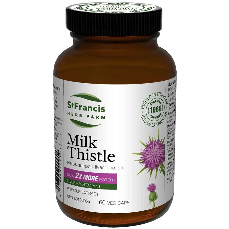 St. Francis Milk Thistle Liver Support – 60 Capsules 1