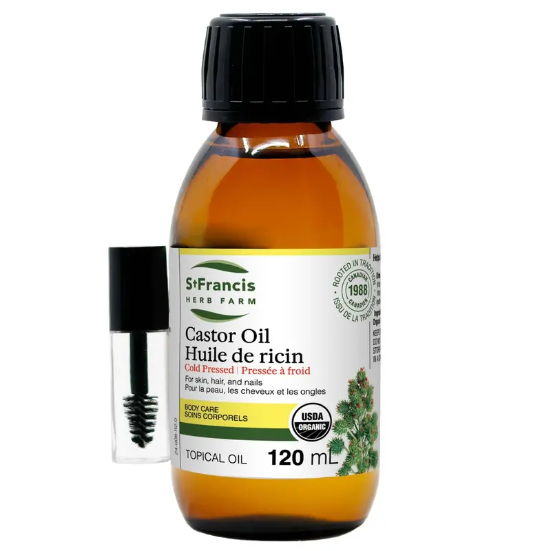 St. Francis Organic Castor Oil – 120Ml Bottle 1
