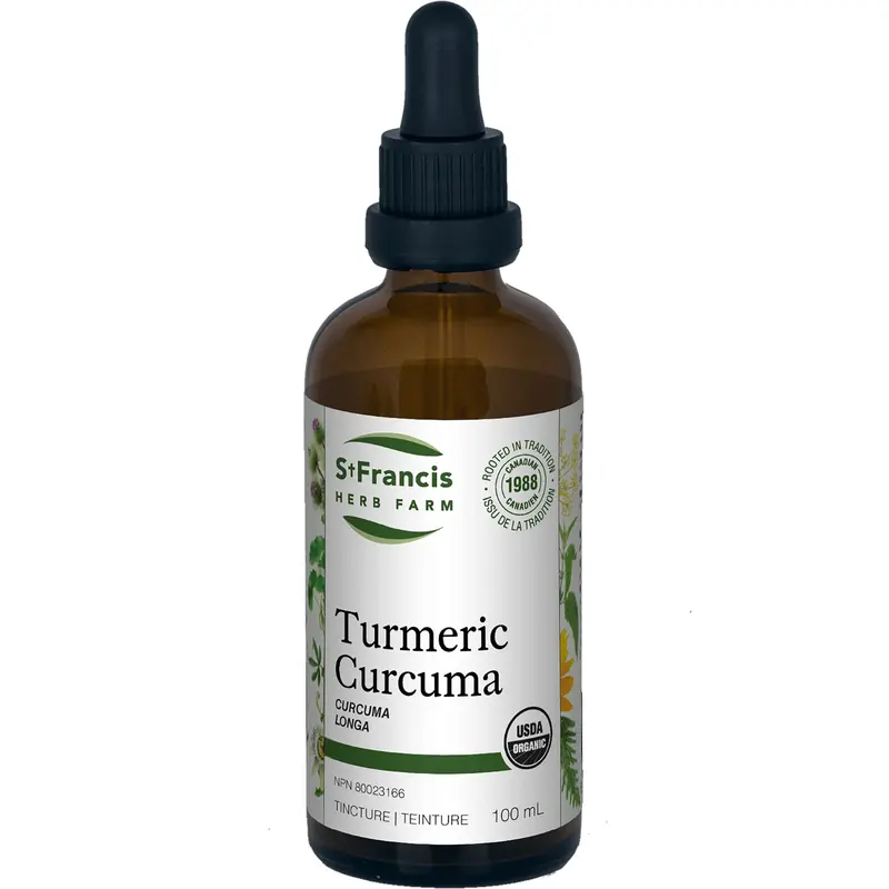 St. Francis Turmeric Liquid Extract – Anti-Inflammatory Herbal Tonic, 100 Ml 1
