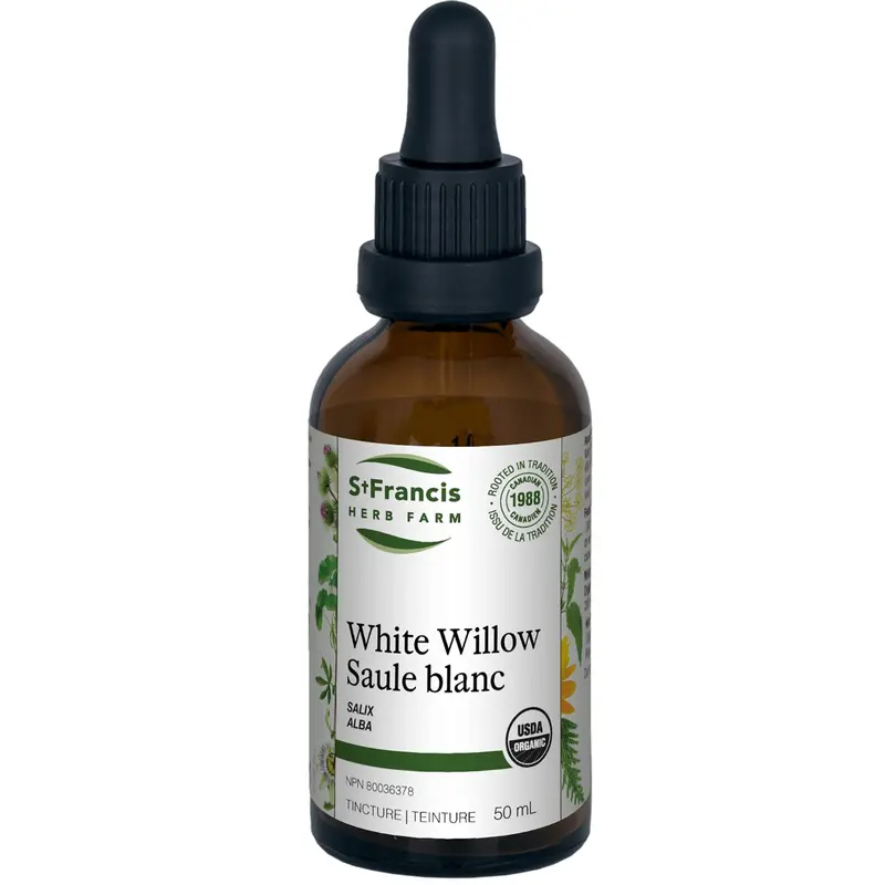 St. Francis White Willow Bark Extract – Natural Pain Relief & Anti-Inflammatory, 50 Ml 1