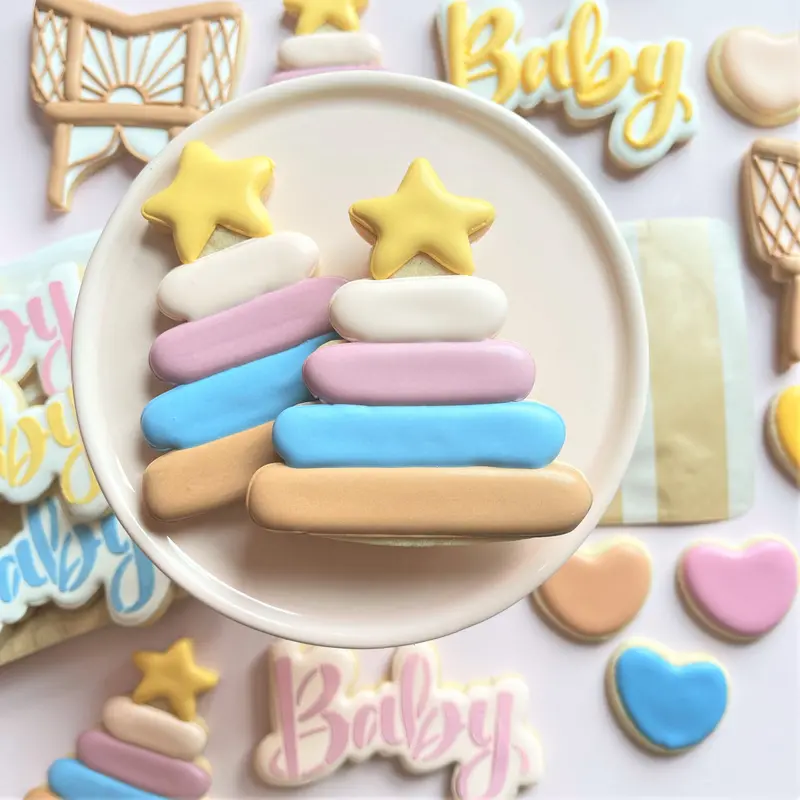 Stacking Toy Cookie Cutter For Baby Cookies 1